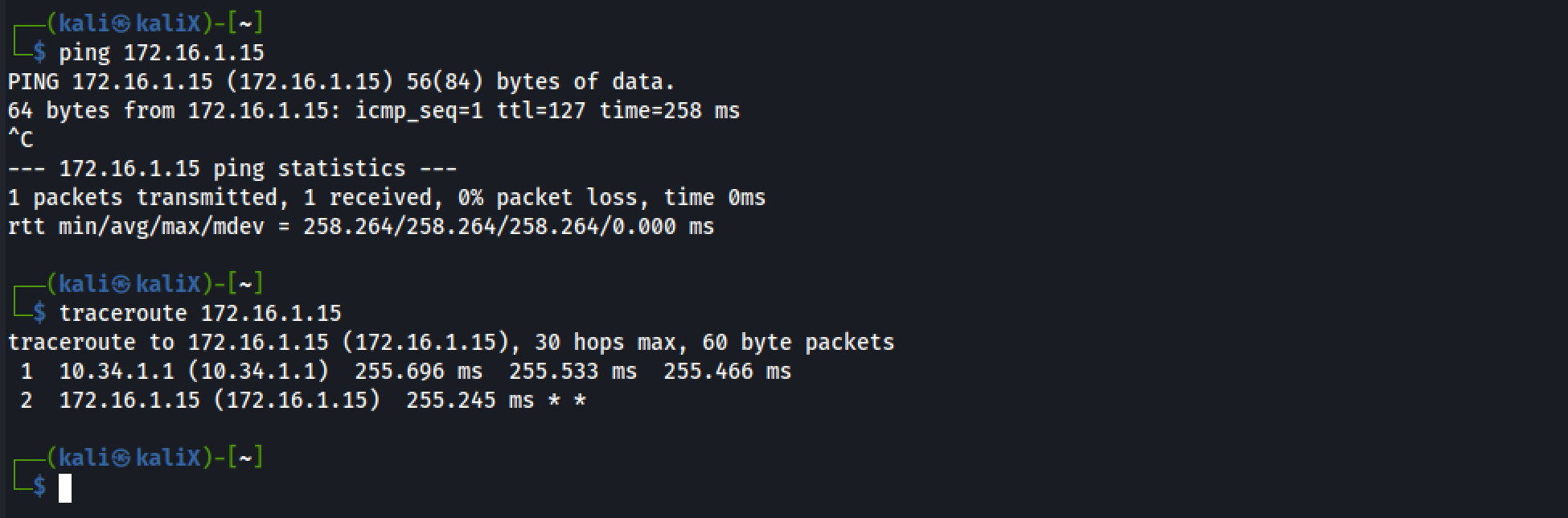 ping, traceroute